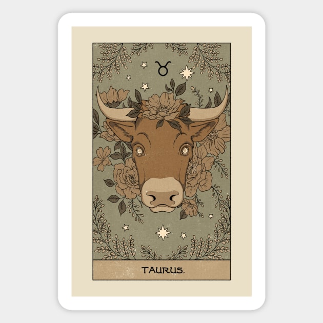 Taurus Sticker by thiagocorrea